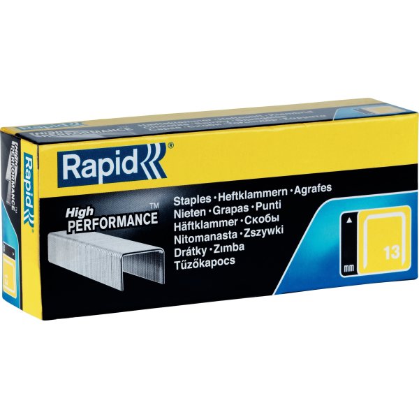 Rapid Hæfteklamme | No.13 | 13/14 | 5000 stk.